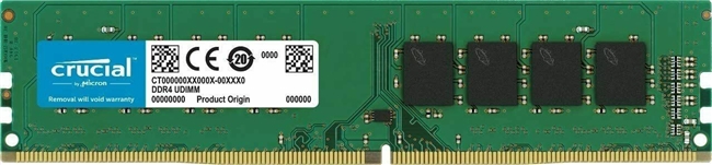 Crucial CT16G4DFRA32A 16GB 288-Pin DDR4-3200 (PC4-25600) Unbuffered Desktop Memory. BULK. IN STOCK.