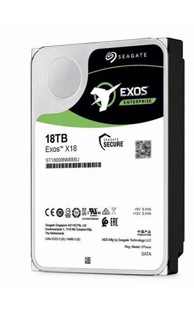 Seagate ST18000NM000J Exos X18 18TB 3.5" 7200 RPM Internal Hard Disk Drive. BULK . IN STOCK.