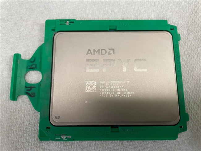 AMD 100-100000053 EPYC 64 Core ROME 7742 2.00GHz(3.2GHz Turbo) 225W Processor. BULK. IN STOCK