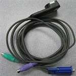 IBM - 3M KVM PS/2 CONSOLE SWITCH CABLE (31R3130). REFURBISHED. IN STOCK.