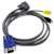 HP AF613A 1X4 KVM CONSOLE 6FT USB CABLE REFURBISHED. IN STOCK.