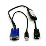 DELL 430-4336 USB SERVER INTERFACE POD KVM CABLE. REFURBISHED. IN STOCK.