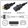 CISCO - POWER CABLE (250 VAC) - NEMA L6-20 (M) - IEC 320 EN 60320. REFURBISHED.IN STOCK