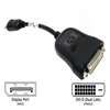 HP 484156-001 7.5 INCHES LONG DISPLAYPORT TO DVI-D ADAPTER. BULK. IN STOCK.