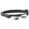 HP - 2M VIDEO CABLE - DVI-D FEMALE - DVI-D FEMALE VIDEO - BLACK (405627-001). BULK. IN STOCK.