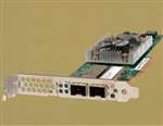 DELL CU0310414-11-DELL CNA 10GB/S DUAL PORT PCI-E 2.0 X8 (2) TWO SFP+ TRANSCEIVER PORTS ETHERNET TO PCIE CONVERGED NETWORK ADAPTER. REFURBISHED. IN STOCK.
