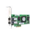 IBM 39R6593 QLOGIC 4GB DUAL PORT PCI EXPRESS FIBRE CHANNEL HOST BUS ADAPTER WITH STD. BRACKET CARD ONLY. REFURBISHED. IN STOCK.