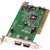 SIIG LP-N21011-S8 3PORT LOW PROFILE IEEE 1394 FIREWIRE PCI ADAPTER 2-EXT 1-INT PORT. BULK. IN STOCK.