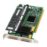 DELL J4717 PERC4 DUAL CHANNEL PCI-X ULTRA320 SCSI RAID CONTROLLER CARD WITH STANDARD BRACKET. SYSTEM PULL. GROUND SHIPPING ONLY. IN STOCK.