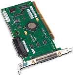 HP 403051-001 SINGLE CHANNEL 64BIT 133MHZ PCI-X ULTRA320 SCSI HOST BUS ADAPTER WITH BRACKET CARD ONLY. REFURBISHED. IN STOCK.