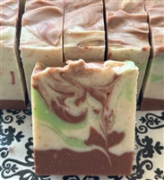 Chocolate Mint Almond Milk Cold Process Soap