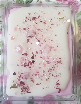 Marshmallow Rose Jam Wax Tart