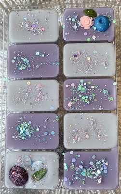 *JUMBO* Fairy Berry & Blueberry Lavender Sugar Cake Wax Tart