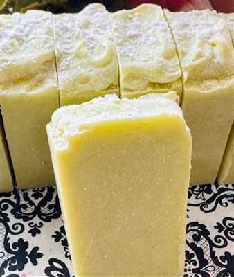 Lime Syrup Almond Milk Cold Process Soap