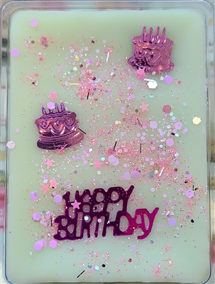 Marzipan Princess Birthday Cake Wax Tart
