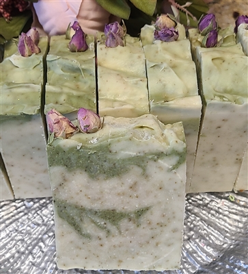 The Mint Garden Almond Milk Cold Process Soap
