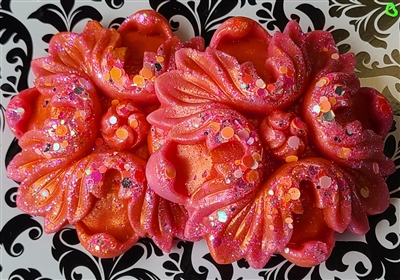Psychedelic Circus Flower 2024 Shaped Wax Tarts