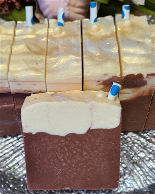 Root Beer Float Almond Milk Cold Process Soap