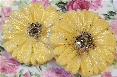 Sunflower Shaped Flower Wax Tarts