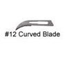 Knife Blades #12 Curved Carton (100) - Swann