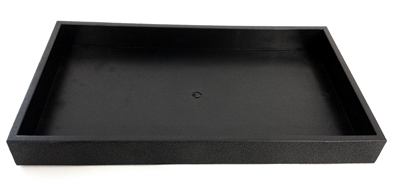 Black Jewellery Tray 1.5 Inch Height