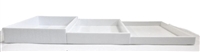White Stackable Tray 1.5 Inch