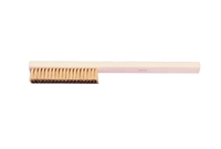 Brass Brush with Wooden Handle