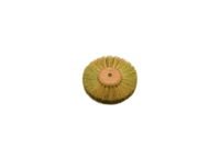 Crimped Brass Wire Wheel Brush 4 Inch 3 Rows
