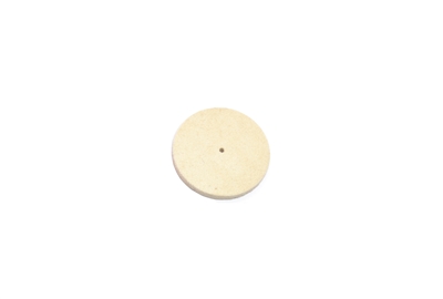 Felt Wheel Square Edge Solid Medium 2 x 1/2 Inch (1)