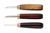 Steel Burnishers with wood handles