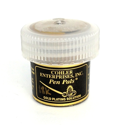 18KT Gold Pen Plating Solution 1 Ounce