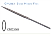 Grobet Swiss Crossing Needle File