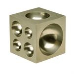Dapping Block Cube Steel 2 x 2 inches