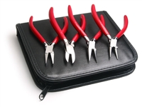Plier Set of 4 - Flat, Round, Chain and Diagonal Cutters
