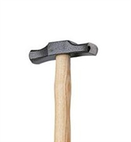 Jewelers Chasing Hammer 7/8 - 22mm Small Flat Face Jewelry Hammers