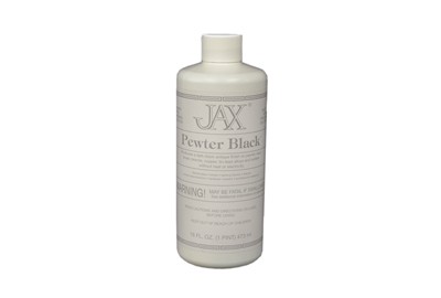 Jax Pewter Blackener works on Brass,Copper, Nickel, Pewter - Pint
