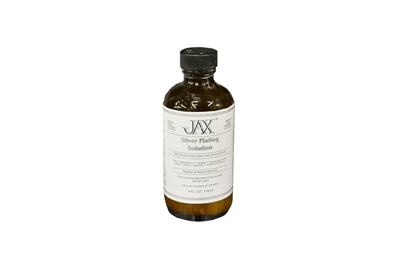 Jax Silver Plating Solution 4oz. works on Silver, Copper, Brass