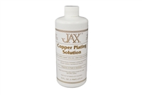 Jax Copper Plating Solution. Pint,onto iron, steel, brass and solder