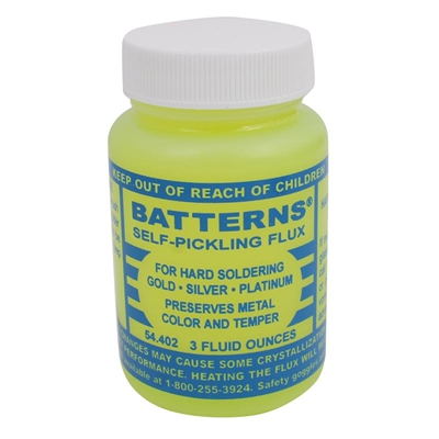 Batterns Self-Pickling Flux for Hard Soldering 3 Oz