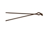 Crucible and Flask Bent  Tongs 19 inches