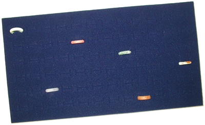 Foam Pad Horizontal Navy Blue 72 Rings 14 x 7.5 Inches