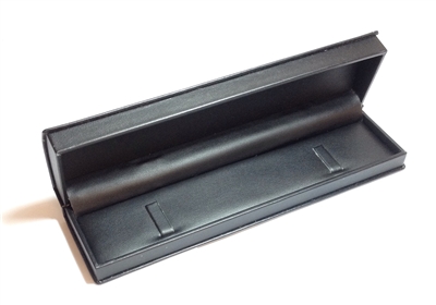 Black Leatherette Bracelet Box