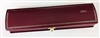 Bracelet Roll Top Box Burgundy with White Inside