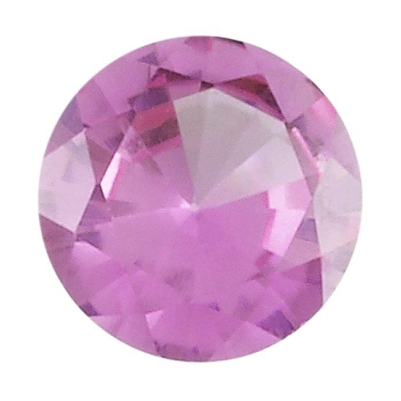 Pink Zircon Round CZ