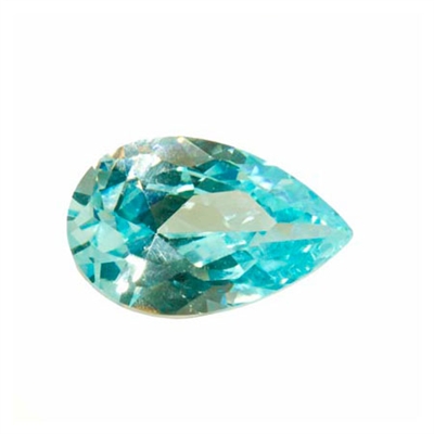 Aquamarine Pear CZ