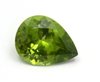 Peridot Pear CZ