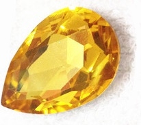 Topaz Pear CZ