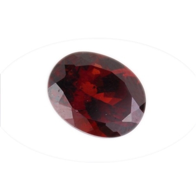 Garnet Oval CZ