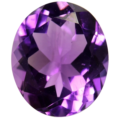 Amethyst Oval Man Made