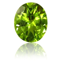 Peridot Oval CZ